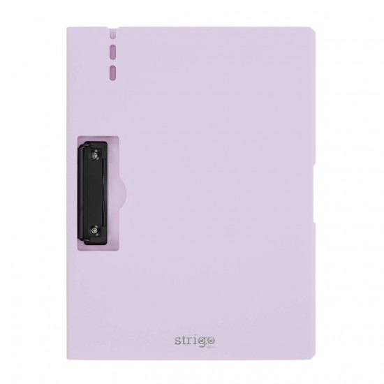 Clipboard Strigo vertical A4, suport stilou, mov SF062