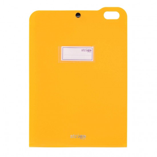 Organizator Strigo, PP, A4, vertical, 5 separatoare, inchidere capsa, portocaliu neon SF070 Organizator Strigo, PP, A4, vertical, 5 separatoare, inchidere capsa, portocaliu neon SF070