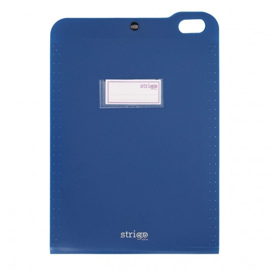 Organizator Strigo, PP, A4, vertical, 5 separatoare, inchidere capsa, bleumarin SF072 Organizator Strigo, PP, A4, vertical, 5 separatoare, inchidere capsa, bleumarin SF072