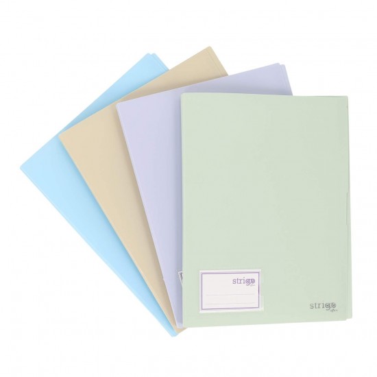 Mapa Strigo, PP, A4, 20 folii protectie, menta SF079