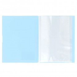 Mapa Strigo, PP, A4, 20 folii protectie, albastru SF080