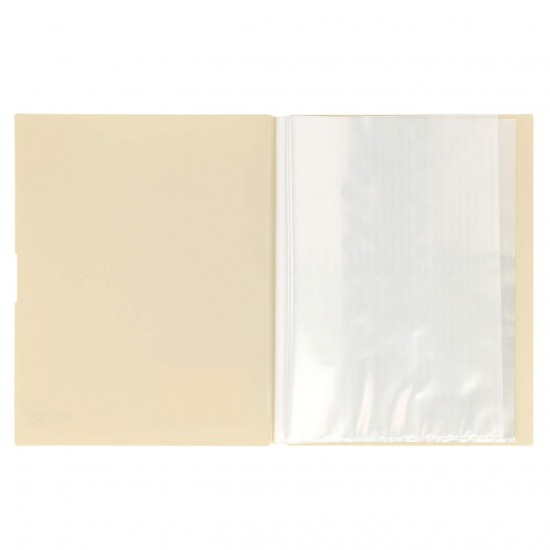 Mapa Strigo, PP, A4, 20 folii protectie, bej SF082
