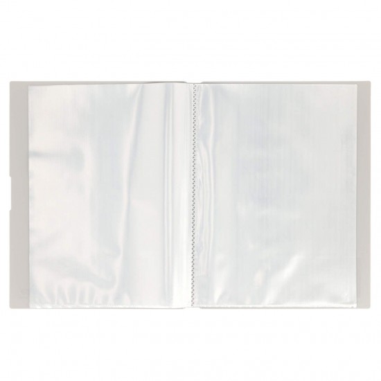 Mapa Strigo, PP, A4, 30 folii protectie, gri SF084