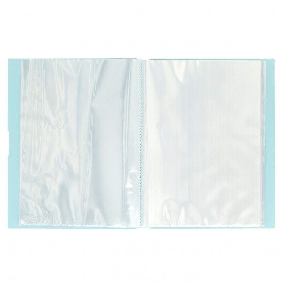 Mapa Strigo, PP, A4, 40 folii protectie, bleumarin SF085