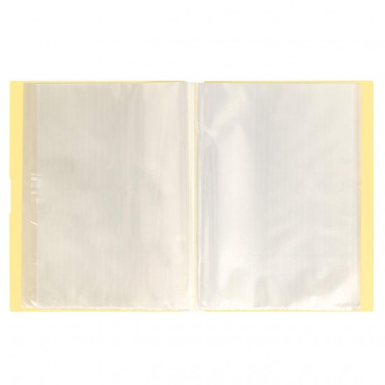 Mapa Strigo, PP, A4, 40 folii protectie, galben SF086 Mapa Strigo, PP, A4, 40 folii protectie, galben SF086
