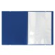Mapa Strigo, PP, A4, cu elastic, 20 folii protectie albastru inchis SF087 Mapa Strigo, PP, A4, cu elastic, 20 folii protectie albastru inchis SF087