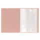Mapa Strigo, PP, A4, cu elastic, 20 folii protectie roz deschis SF088