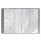 Mapa Strigo, PP, A4, cu elastic, 20 folii protectie, gri SF090