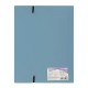 Mapa Strigo, PP, A4, cu elastic, 30 folii protectie, gri-albastru SF091 Mapa Strigo, PP, A4, cu elastic, 30 folii protectie, gri-albastru SF091