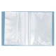 Mapa Strigo, PP, A4, cu elastic, 30 folii protectie, gri-albastru SF091 Mapa Strigo, PP, A4, cu elastic, 30 folii protectie, gri-albastru SF091