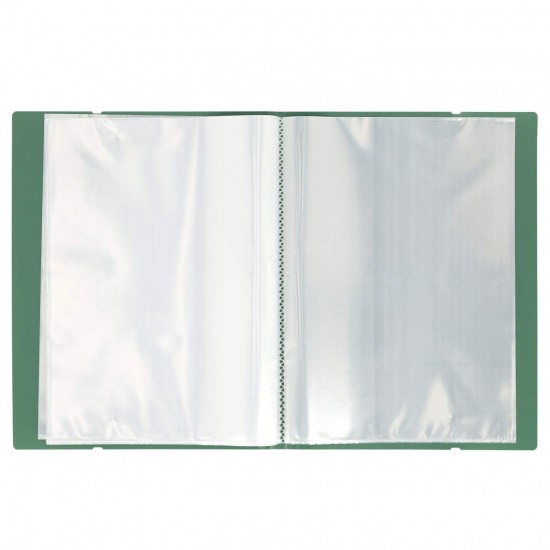 Mapa Strigo, PP, A4, cu elastic, 40 folii protectie , verde inchis SF093 Mapa Strigo, PP, A4, cu elastic, 40 folii protectie , verde inchis SF093