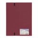Mapa Strigo, PP, A4, cu elastic, 40 folii protectie, maro SF094