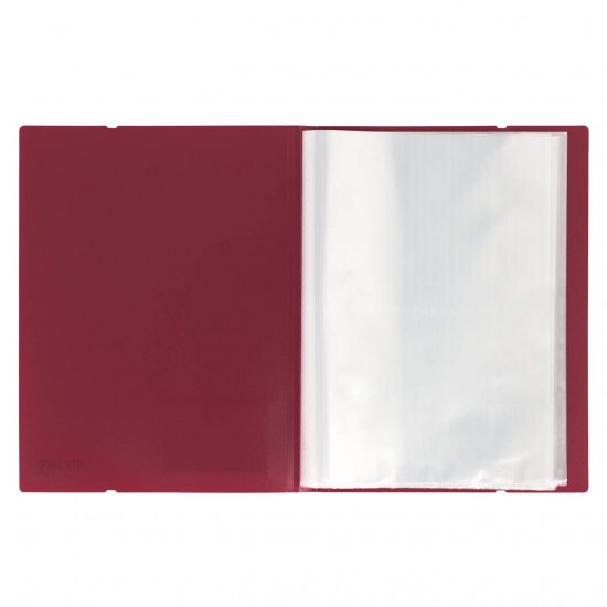 Mapa Strigo, PP, A4, cu elastic, 40 folii protectie, maro SF094