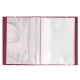 Mapa Strigo, PP, A4, cu elastic, 40 folii protectie, maro SF094