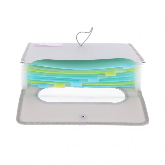 Mapa Strigo Plastic Extensibil A4, 6 Compartimente, gri SF101 Mapa Strigo Plastic Extensibil A4, 6 Compartimente, gri SF101