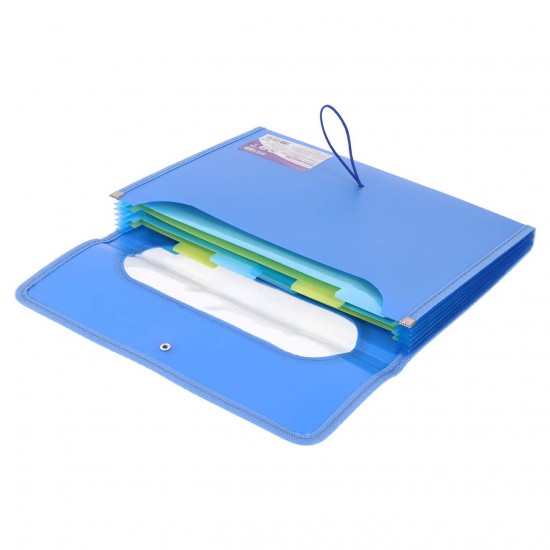Mapa Strigo Plastic Extensibil A4, 6 Compartimente, albastru SF102 Mapa Strigo Plastic Extensibil A4, 6 Compartimente, albastru SF102