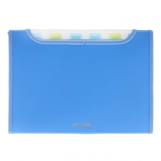 Mapa Strigo Plastic Extensibil A4, 12 Compartimente, albastru SF104 Mapa Strigo Plastic Extensibil A4, 12 Compartimente, albastru SF104