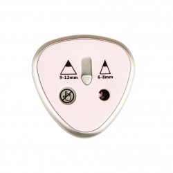 Ascutitoare Strigo electrica, doua dimensiuni, roz pastel SSC345 Ascutitoare Strigo electrica, doua dimensiuni, roz pastel SSC345