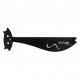 Riglă Strigo plastic Pisica 15 cm SSC362