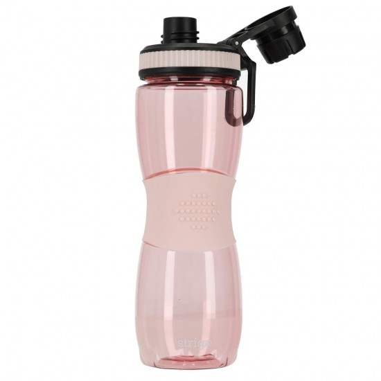 Bidon Strigo, cu manson cauciuc, 600 ml, Roz SSC377