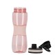 Bidon Strigo, cu manson cauciuc, 600 ml, Roz SSC377