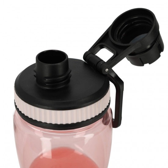 Bidon Strigo, cu manson cauciuc, 600 ml, Roz SSC377