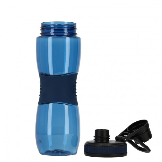 Bidon Strigo, cu manson cauciuc, 600 ml, Albastru SSC379