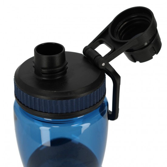 Bidon Strigo, cu manson cauciuc, 600 ml, Albastru SSC379