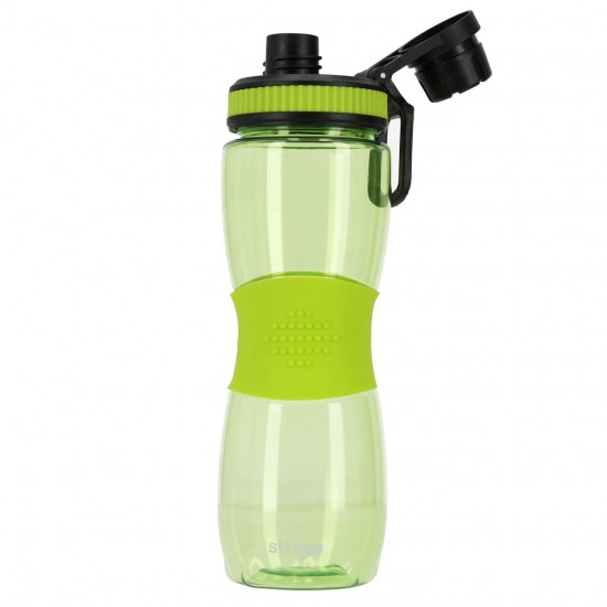 Bidon Strigo, cu manson cauciuc, 600 ml, Verde SSC380
