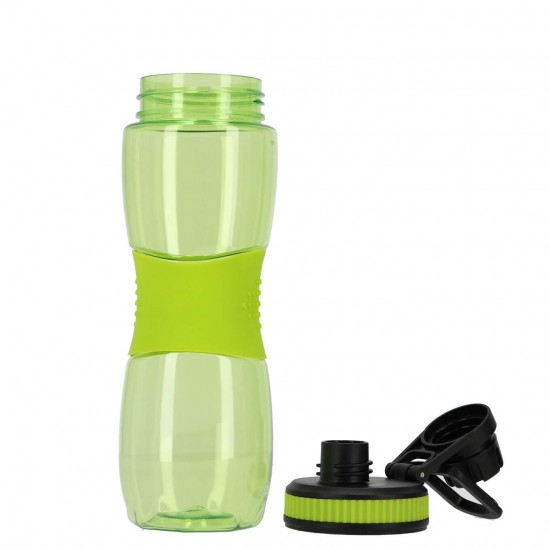 Bidon Strigo, cu manson cauciuc, 600 ml, Verde SSC380