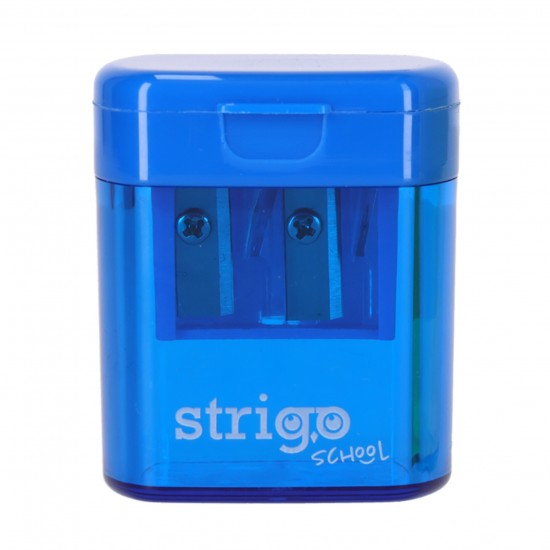 Ascutitoare Strigo, 2 orificii, capac si recipient SSC389 Ascutitoare Strigo, 2 orificii, capac si recipient SSC389