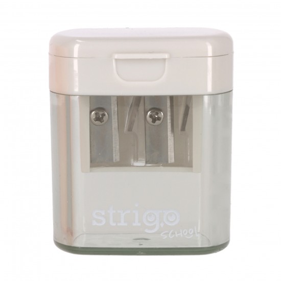 Ascutitoare Strigo, 2 orificii, capac si recipient SSC389 Ascutitoare Strigo, 2 orificii, capac si recipient SSC389