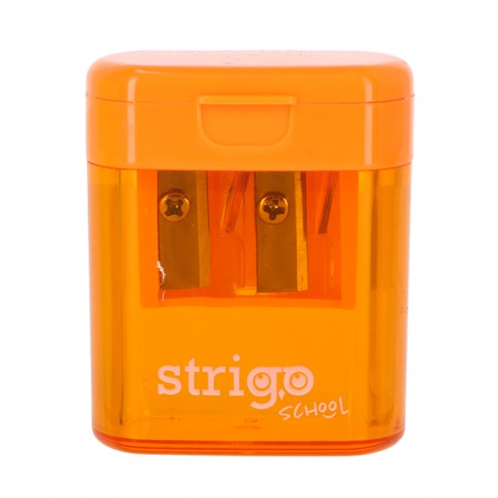 Ascutitoare Strigo, 2 orificii, capac si recipient SSC389 Ascutitoare Strigo, 2 orificii, capac si recipient SSC389