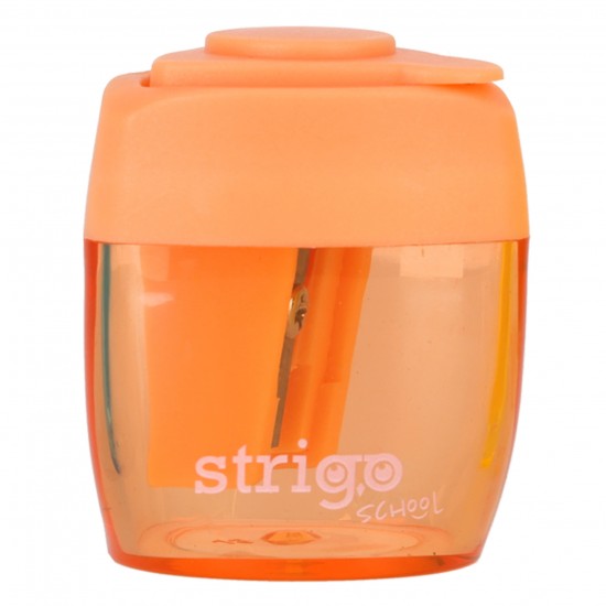 Ascutitoare Strigo, un orificiu, cu recipient 4 culori SSC390