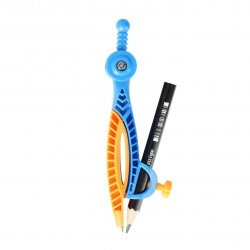 Compas din plastic STRIGO cu creion in culori mixte SSC394 Compas din plastic STRIGO cu creion in culori mixte SSC394