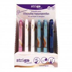 Pix Strigo Click, cerneala cu stergere,GLAMOUR, SSC404 Pix Strigo Click, cerneala cu stergere,GLAMOUR, SSC404