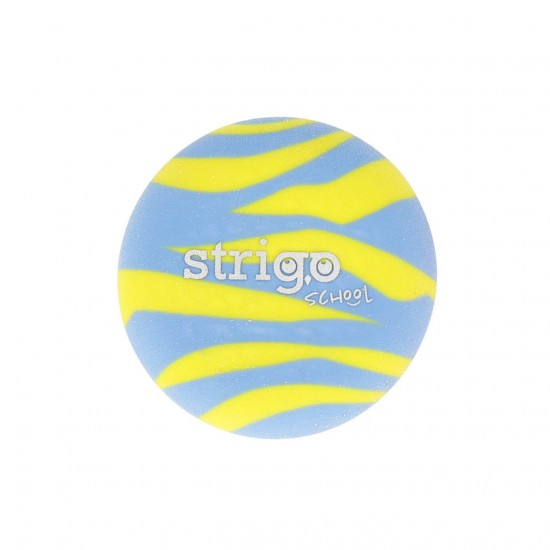 Gumă de șters Strigo bicolora, forma rotunda, 4 culori 48 buc/cutie SSC417
