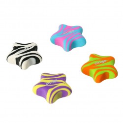 Gumă de șters Strigo bicolora, forma stea, 4 culori  SSC418 Gumă de șters Strigo bicolora, forma stea, 4 culori  SSC418