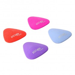 Gumă de șters Strigo triunghiulara, 4 culori, SSC419 Gumă de șters Strigo triunghiulara, 4 culori, SSC419