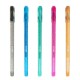 Pix cu gel Strigo Glitter, 0.8mm, 5 culori/set SSC425 Pix cu gel Strigo Glitter, 0.8mm, 5 culori/set SSC425