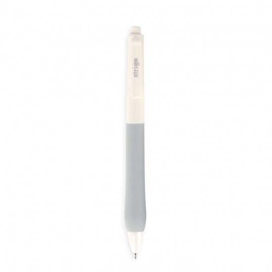 Pix cu gel Strigo, Silent Click, cerneala albastra, 0.7 mm, grip ultra soft SSC438 Pix cu gel Strigo, Silent Click, cerneala albastra, 0.7 mm, grip ultra soft SSC438