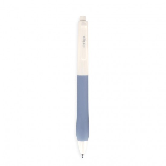 Pix cu gel Strigo, Silent Click, cerneala albastra, 0.7 mm, grip ultra soft SSC438 Pix cu gel Strigo, Silent Click, cerneala albastra, 0.7 mm, grip ultra soft SSC438
