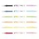 Evidentiator si liner Strigo 2 in 1, 12 culori, SSC443