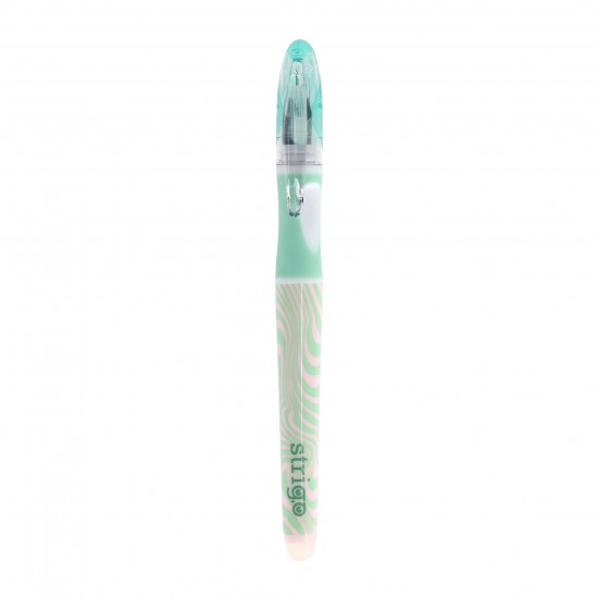 Stilou Strigo cerneala cu stergere + 2 rezerve + dispozitiv curatare, in blister, Waves SSC467 Stilou Strigo cerneala cu stergere + 2 rezerve + dispozitiv curatare, in blister, Waves SSC467