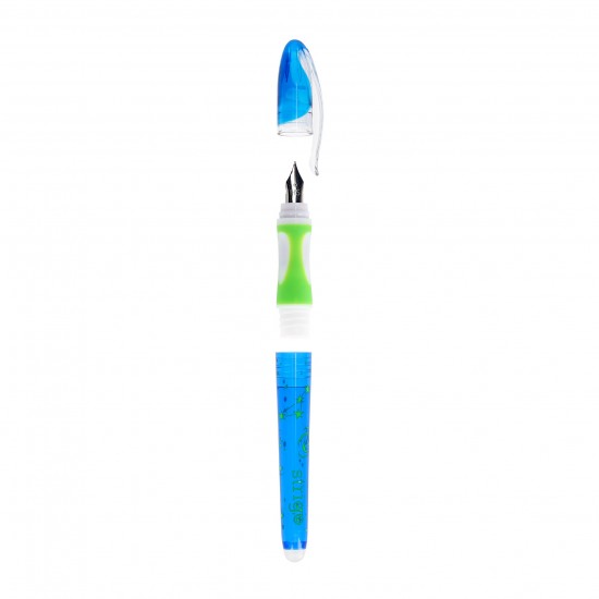 Stilou Strigo cerneala cu stergere + 2 rezerve + dispozitiv curatare, in blister, Cosmos SSC473 Stilou Strigo cerneala cu stergere + 2 rezerve + dispozitiv curatare, in blister, Cosmos SSC473