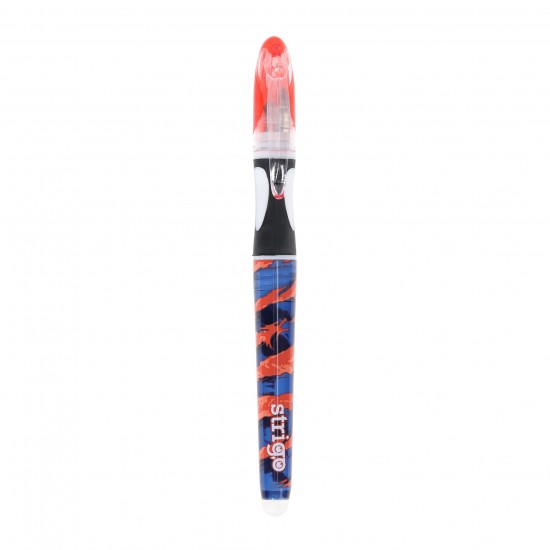 Stilou Strigo cerneala cu stergere + 2 rezerve + dispozitiv curatare, in blister, Dragon SSC474