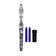 Stilou Strigo cerneala cu stergere + 2 rezerve + dispozitiv curatare, in blister, Desert  SSC475