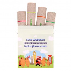 Set 4 textmarkere Neon Strigo, Seria Capybara SSC504 Set 4 textmarkere Neon Strigo, Seria Capybara SSC504