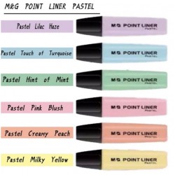 M&G Textmarker pastel, parfumat, verde deschis AHM21578/H60100H M&G Textmarker pastel, parfumat, verde deschis AHM21578/H60100H