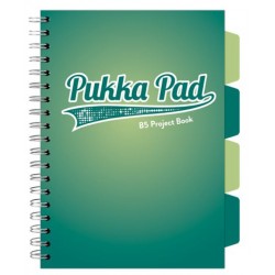Caiet cu spirala si separatoare Pukka Pad Project Book, format B5, matematica, hartie 80g, 3103(DL)-WPC Caiet cu spirala si separatoare Pukka Pad Project Book, format B5, matematica, hartie 80g, 3103(DL)-WPC